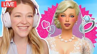 a barbie WEDDING in my sims 4 legacy challenge | Part 5