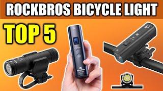 5 Best ROCKBROS Bicycle Light USB Rechargeable - Waterproof Bike Flashlight Reviews