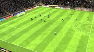 Man City vs Everton - Martins Goal 18 minutes