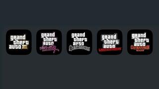 GTA 3 + GTA Vice City + GTA San Andreas + GTA Liberty City Stories + Grand Theft Auto Chinatown Wars