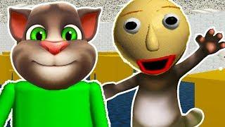 БАЛДИ - ГОВОРЯЩИЙ ТОМ ! - Baldi's Basics Mod: Talking Tom's Schoolhouse [Балди Мод]