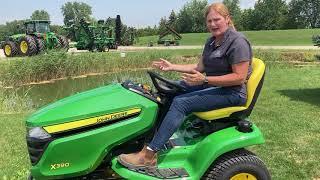 John Deere X300 Series Lawn Tractor - Basic Operation