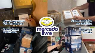 Vendi no Mercado Livre, e agora? Embalagem, Etiquetas, Envio - O que fazer