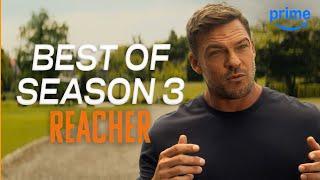 Best of Alan Ritchson as Reacher | REACHER Season 3  | Prime Video