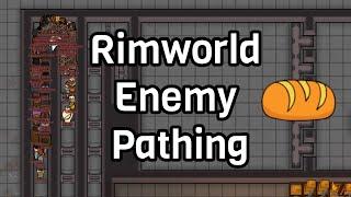 Rimworld Guide: Standard Enemy Pathing. Bait all standard enemies. (1.4.3901)