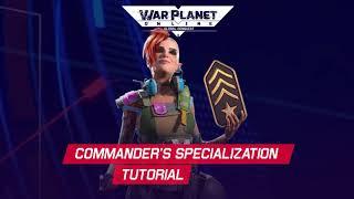 WPO Commanders Specialization Tutorial