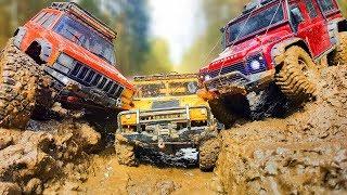 Frozen MUD OFF Road RC Cars Hummer H1, Jeep Cherokee Axial SCX10 ii, Land Rover Traxxas TRX4