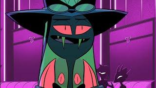 Sir Pentious flirting with Cherri Bomb | Hazbin Hotel Clip