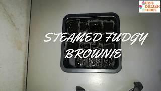 Steamed Fudgy Brownie