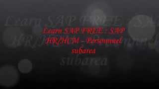 Learn SAP FREE - SAP HR/HCM - Personnel Subarea(http://learnsapfree.blogspot.in)