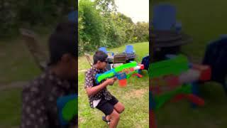 Nerf gun war