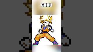 Super Saiyan Goku | pixel art