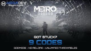 METRO EXODUS Cheats: Godmode, No-Reload, Unlimited Throwables, ... | Trainer by MegaDev