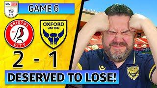 ANOTHER DEFEAT AWAY FOR #OUFC   BUT! #bristolcity deserved the win - Bristol City 2-1 Oxford United