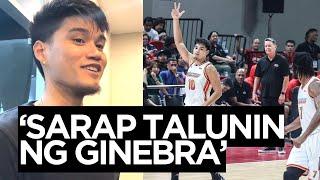 Ano pakiramdam talunin ang former team Ginebra? Arvin Tolentino nagsalita