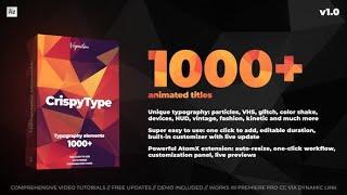 Download 1000+ Titles And Typography Ae Project + Free Gift