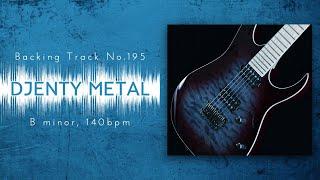 Modern Djenty Metal Backing Track in Bm | BT-195