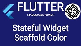 10. Flutter tutorial for scaffold color change with button press