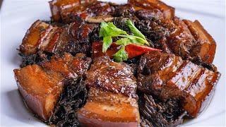 Stir-fried Pork with Preserved Mustard Greens