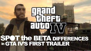 Beta Details in GTA IV's First Trailer - Spot the Beta Differences!