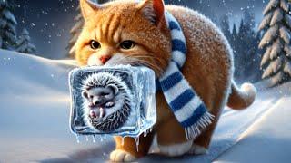 Frozen Hedgehog Found! Fat Cat’s Shocking Plan… ️