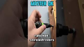 Professional Screwdrivers With Ratchet Mechanism // Отвертка с Храповым Механизмом #kitaizergod