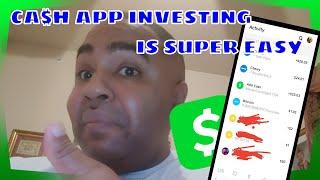 I BROUGHT MY FIRST STOCK EVER USING THE CASH APP TRADING PLATFORM