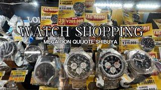 MEGA Don Quijote Shibuya Watches Longines, Breitling, Tagheuer, Tudor and more…