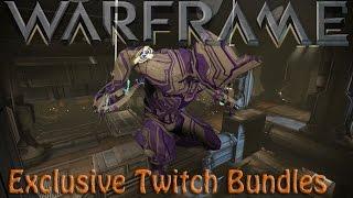 Warframe - Exclusive Twitch Bundles