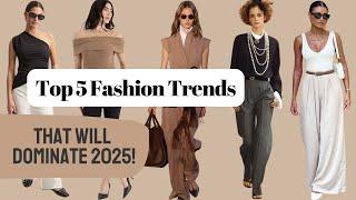 Fashion Trends that will Dominate 2025