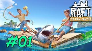 Sailing Outta Early Access - Let's Play Raft: The Final Chapter Solo Hard Mode Part 1