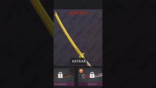 ШОК !!! GOLD katana Секрет поливара #polywar #поливар #kuboom #кубум #рекомендации #shorts #секрет