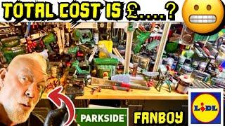 MY PARKSIDE TOOL COLLECTION ️ CHEAP BUT HOW MUCH DID IT ALL COST ££ 