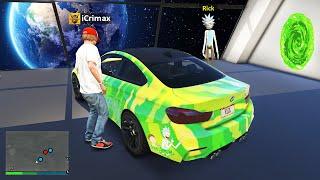 Ich KLAUE das RICK & MORTY AUTO in GTA 5 RP!