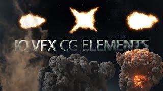 IQVFX CG Elements: vfx assets and a stock footage pack for after effects