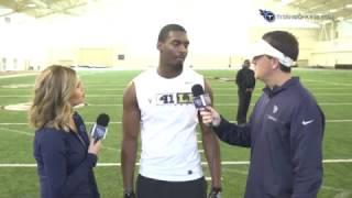 Zach Cunningham Talks with the Titans