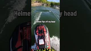 Jetski Backflip Fail #jetski #fail #backflip #fails #2stroke #fullsend #pov #gopro #epicfail #moto