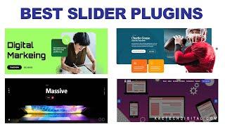 Five BEST WordPress Slider plugins to use in every website | Elementor Sliders| WordPress Sliders