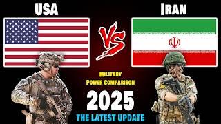 USA vs Iran Military Power Comparison 2025 | Iran vs USA Military Power 2025