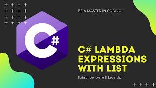 How To Use Lambda Expression in C#(CSharp) [Lambda Expression C# Examples]