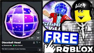 FREE ACCESSORY! HOW TO GET Discoball Head! (ROBLOX ShimmerVille  RP Event)