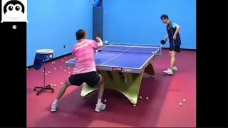 ZhangJike:No matter what kind of serve you make, I can all backhand flick if I want to【table tennis】