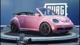 New Volkswagen Motor Cruise Lucky Spin! VW Kafer lucky spin! | PUBG MOBILE 