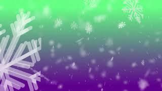 White snow particles over colorful background animation in 4K (loop) | Unwind Free Stock Video