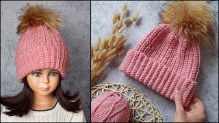 Very easy crochet hat. Crochet.