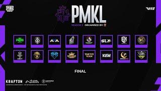 PMKL SEASON 2 FINAL DAY 3/3 | PUBG MOBILE | KALAMBOOR