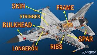 What are the different Structural Members of an Aircraft? | How is an Aircraft built?