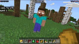 If Herobrine Kills Me in Minecraft Survival Then This Video Ends (Part 1)