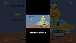 Жуткие игры 2 - Gruselige Spiele 2 #shorts