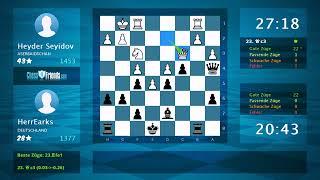 Chess Game Analysis: Heyder Seyidov - HerrEarks : 0-1 (By ChessFriends.com)